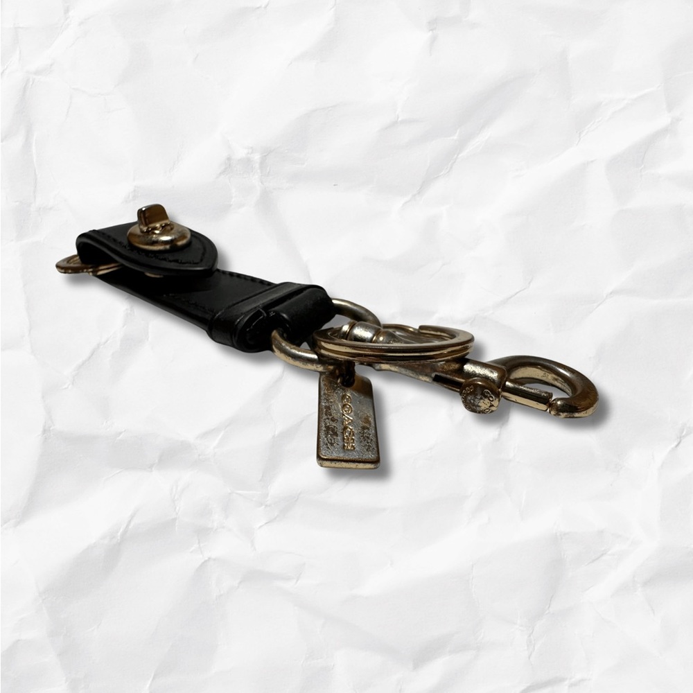 Coach - Leather Keychain